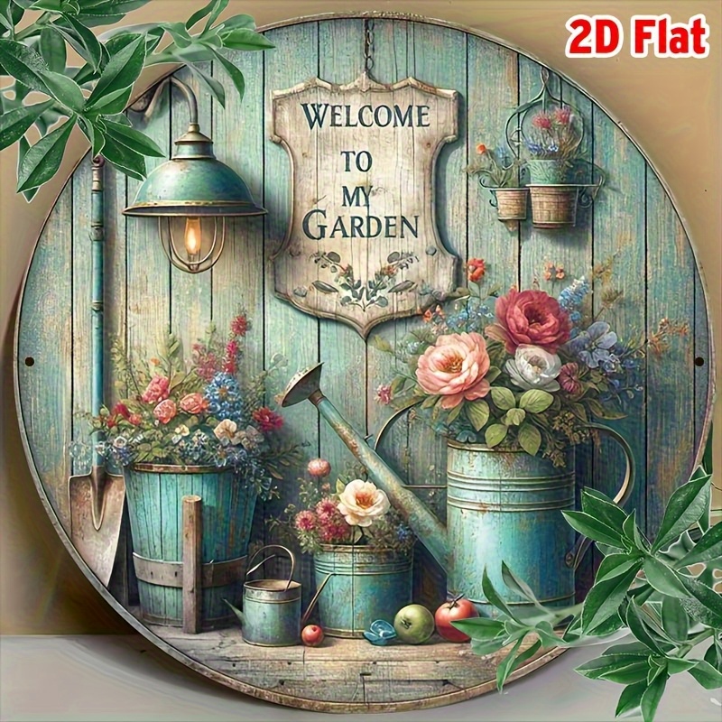 2D Flat, 1pc Vintage 