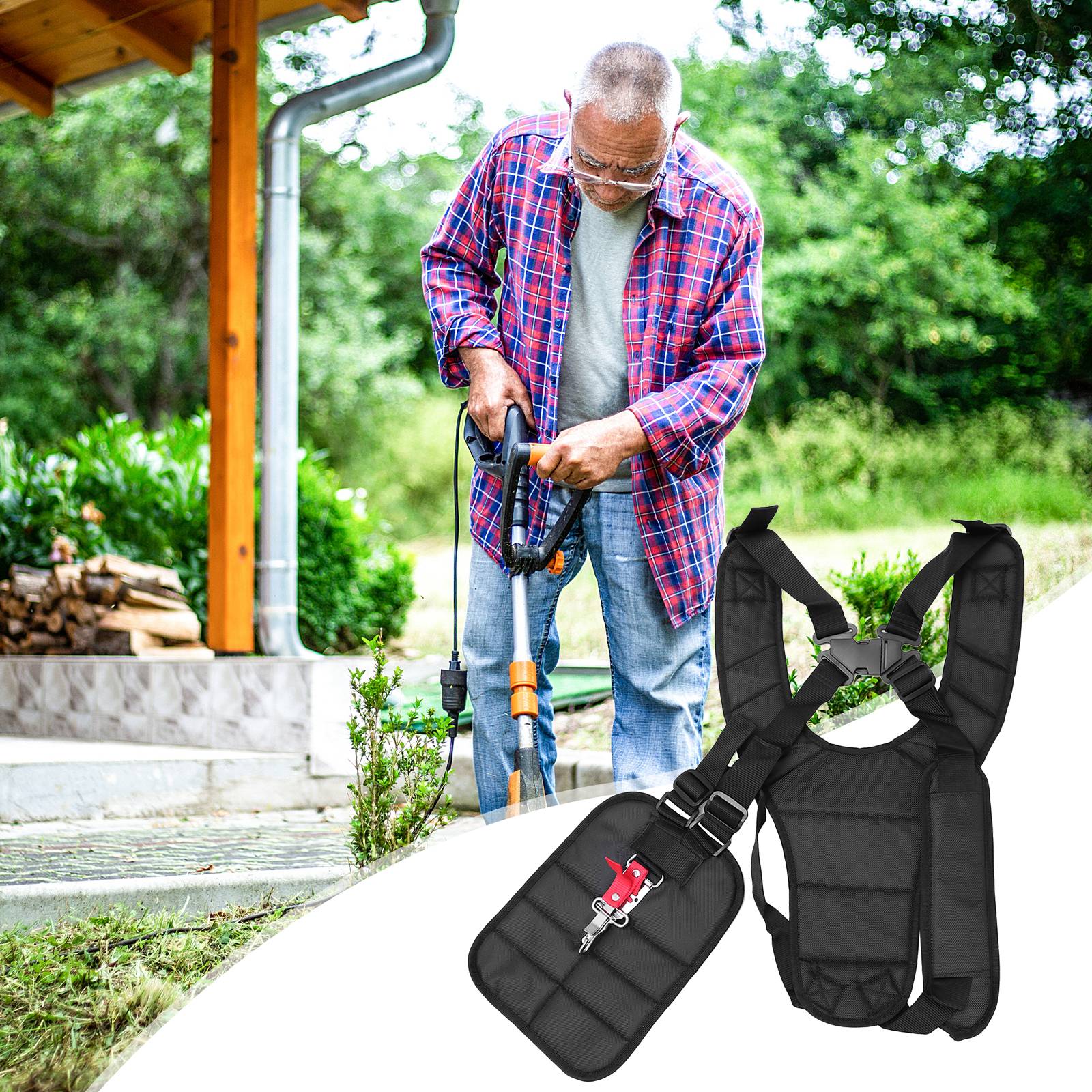 Grass Trimmer Shoulder Strap D - Gardening Tools Spade ulasan dan harga