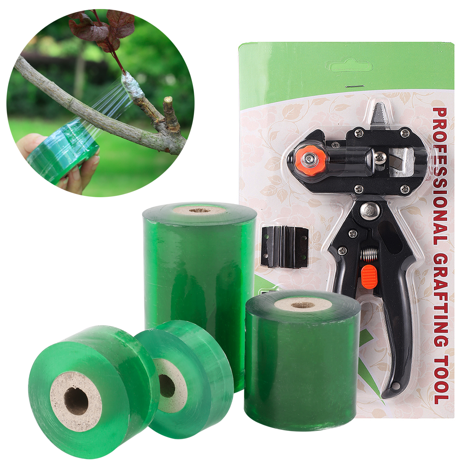 Width 20/30/60/100mm Stretchab - Grafting Tape ulasan dan harga