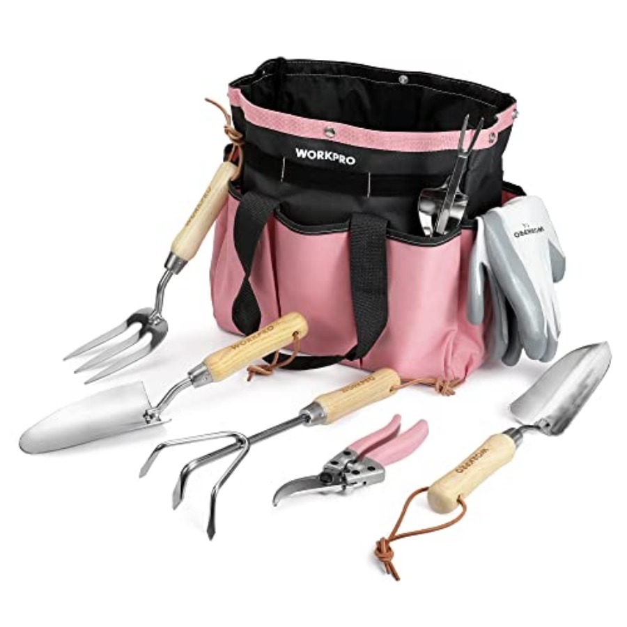 8-Piece Garden Tool Set, Stain - Garden Hand Trowel ulasan dan harga