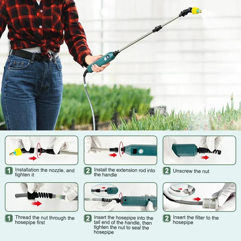 2400mAh Electric Garden Spraye - Gardening Tools Lowes ulasan dan harga