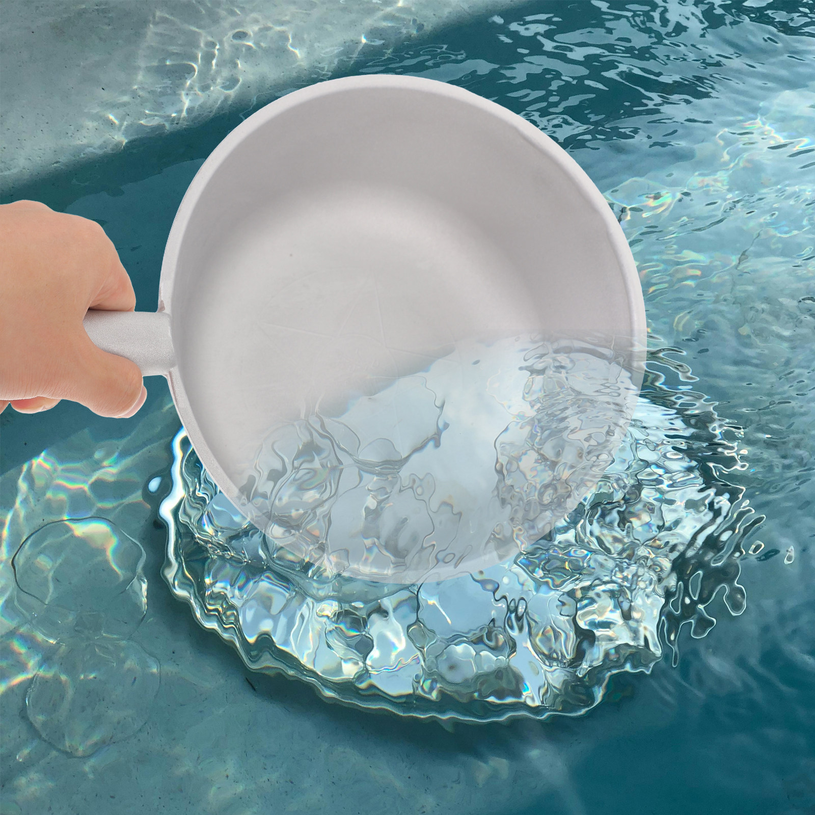 Thickened Water Ladle Aluminum - Gardening Tools And Uses ulasan dan harga