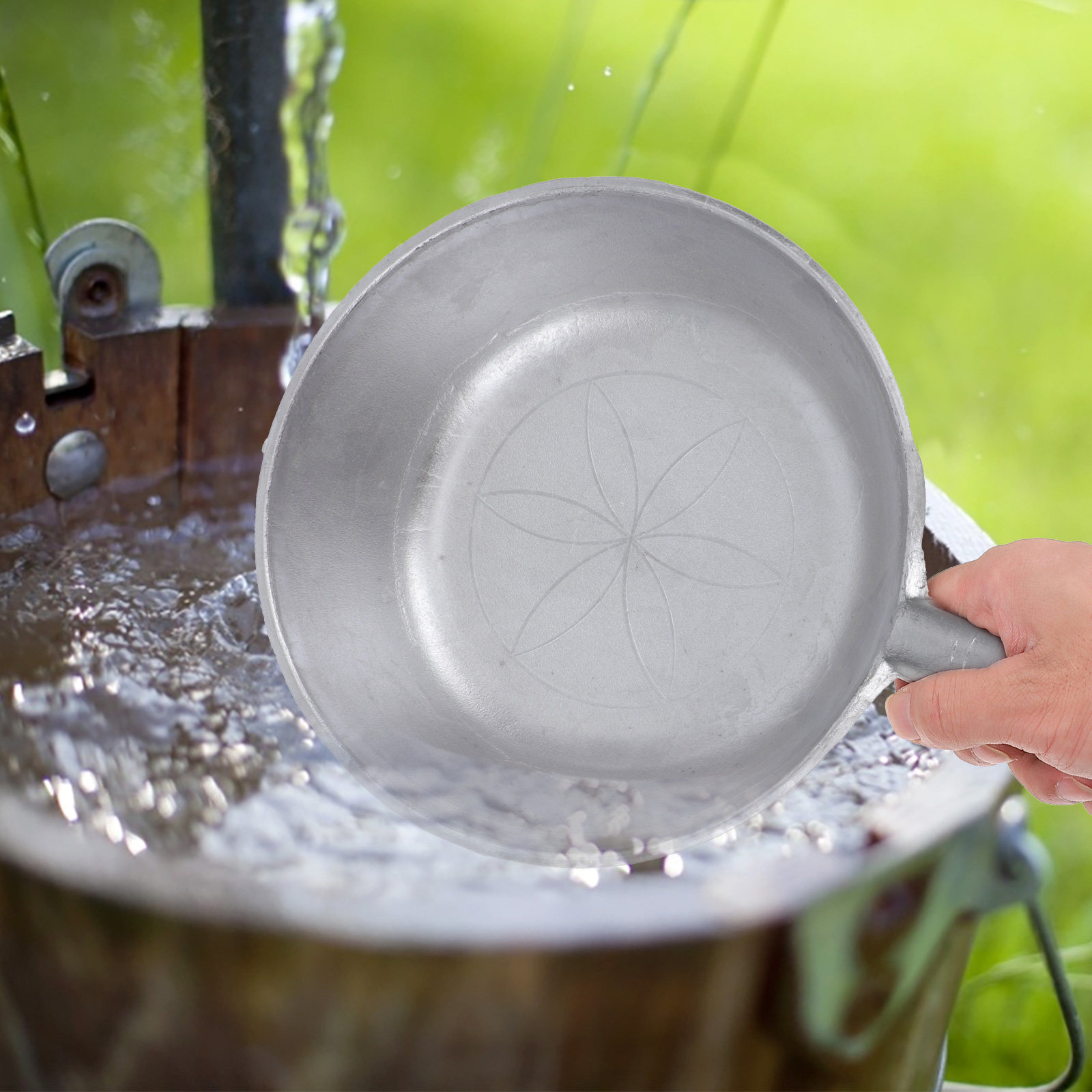 Thickened Water Ladle Aluminum - Gardening Tools And Uses ulasan dan harga
