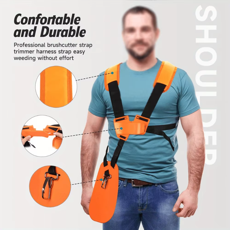 Double Shoulder Strap Lawn Mow - Gardening Tools Spade ulasan dan harga
