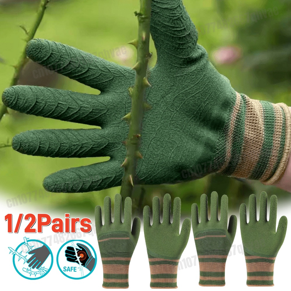 1/2pairs Gardening Gloves Thor - Gardening Tools Gloves ulasan dan harga