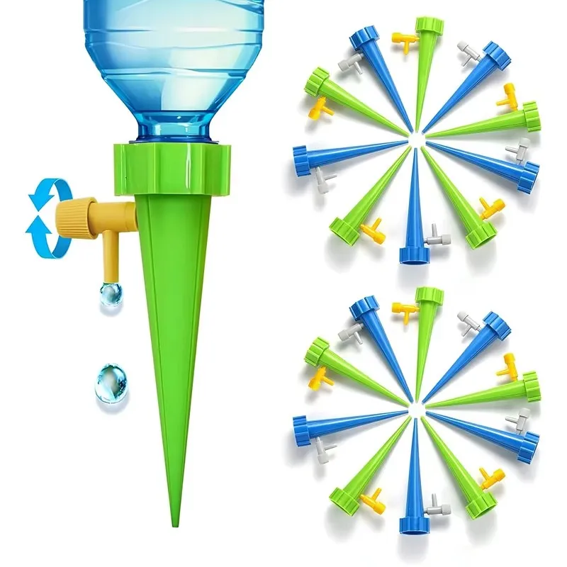 32/64pcs Auto Adjustable Drip  - Root Watering Spike ulasan dan harga