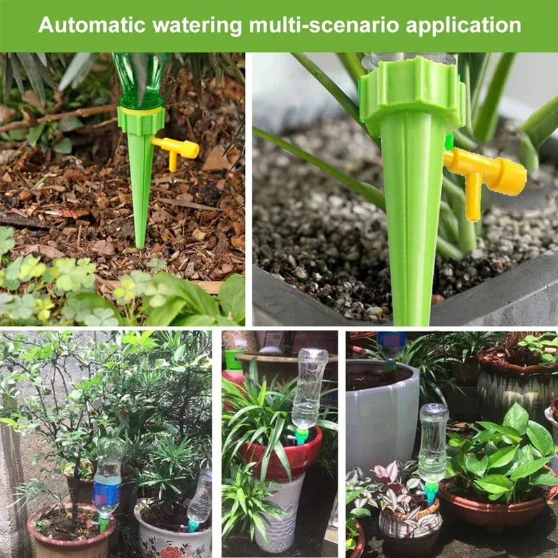 32/64pcs Auto Adjustable Drip  - Root Watering Spike ulasan dan harga