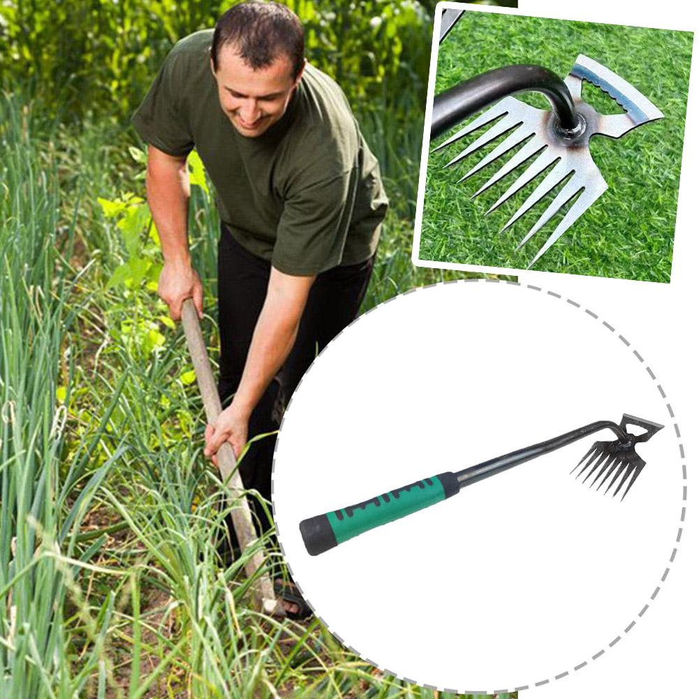2 in 1 Garden Weeder Rake Tool - Gardening Tools Spade ulasan dan harga