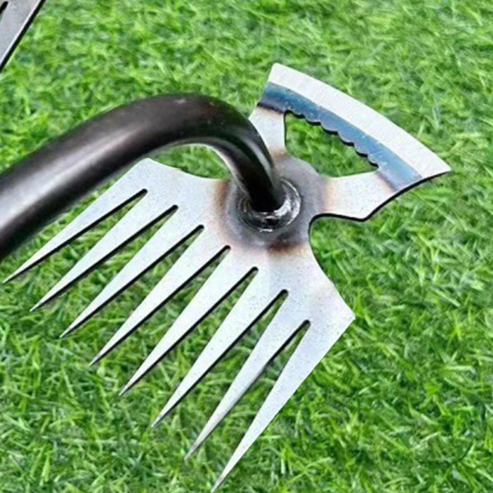 2 in 1 Garden Weeder Rake Tool - Gardening Tools Spade ulasan dan harga
