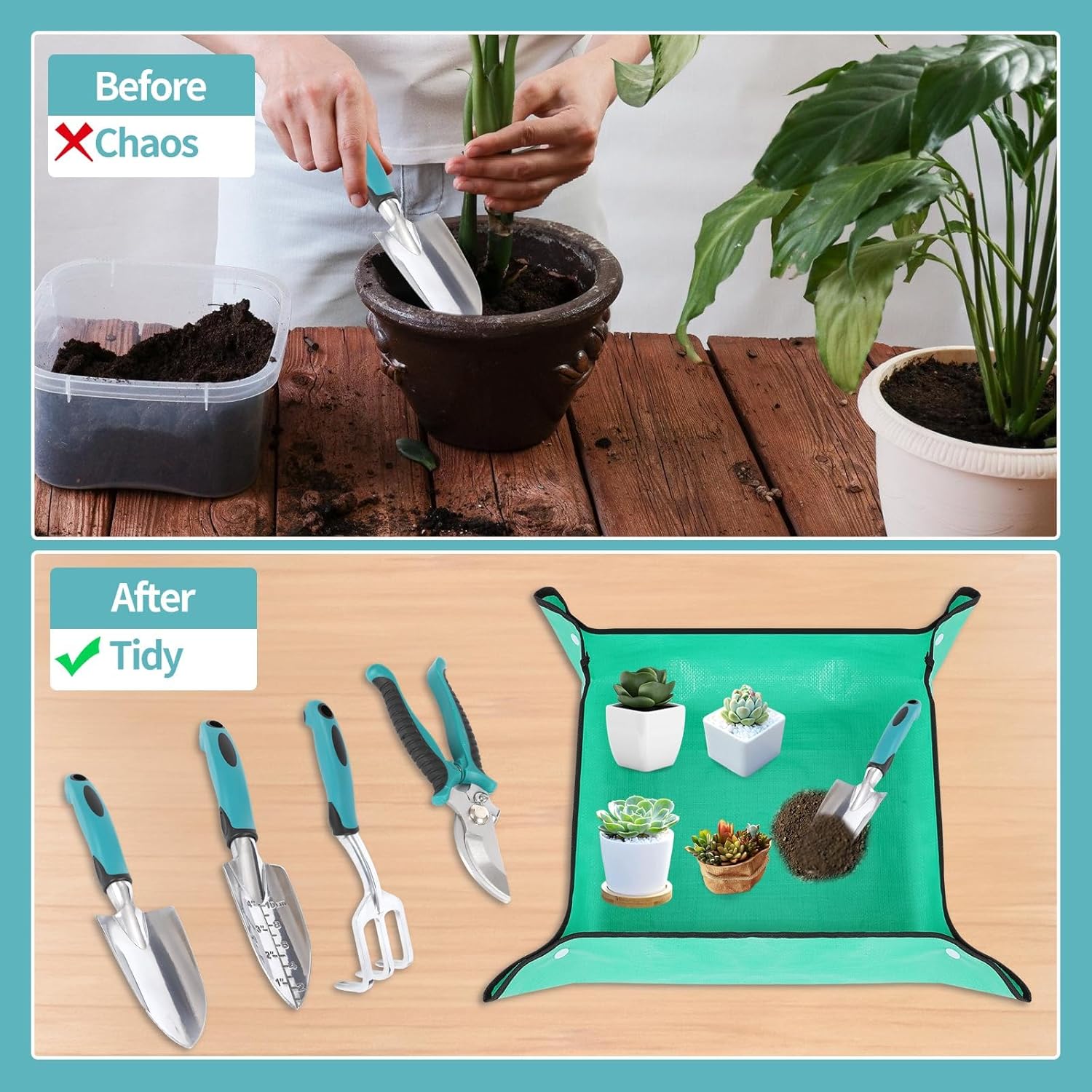 Gardening Tool Set with Non-Sl - Gardening Tools Set Gift ulasan dan harga