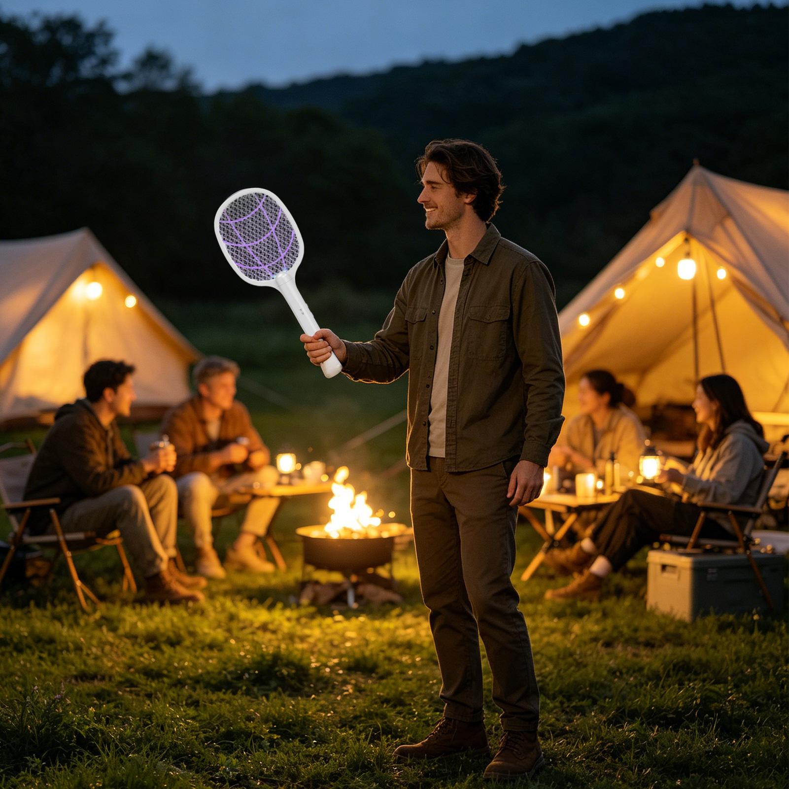 USB Charging Fly Zapper Racket - Gardening Tools And Uses ulasan dan harga